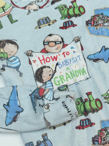 Books to Bed How to Babysit Grandpa Pajama Set 4