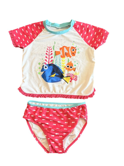 Disney Pixar Finding Dory Swimsuit Set 4/5Y