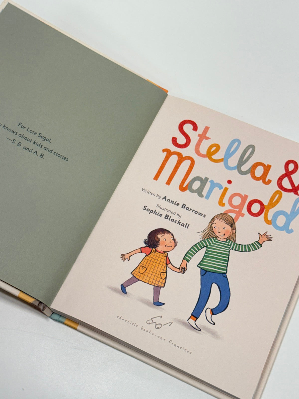Annie Barrows Stella et Marigold Livre 1 pour jeunes lecteurs