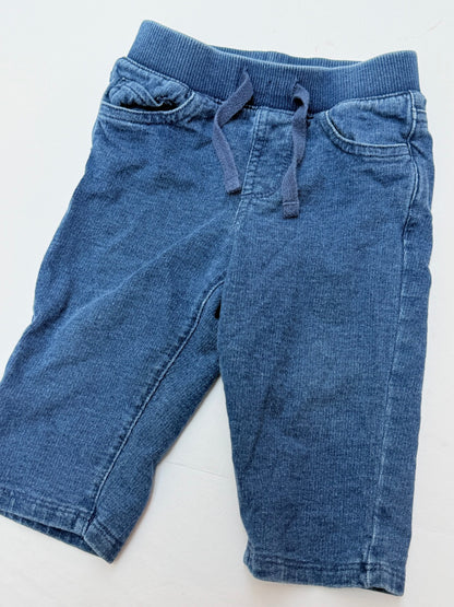 Baby Gap Knit Denim Pull-On Pants 6-12M