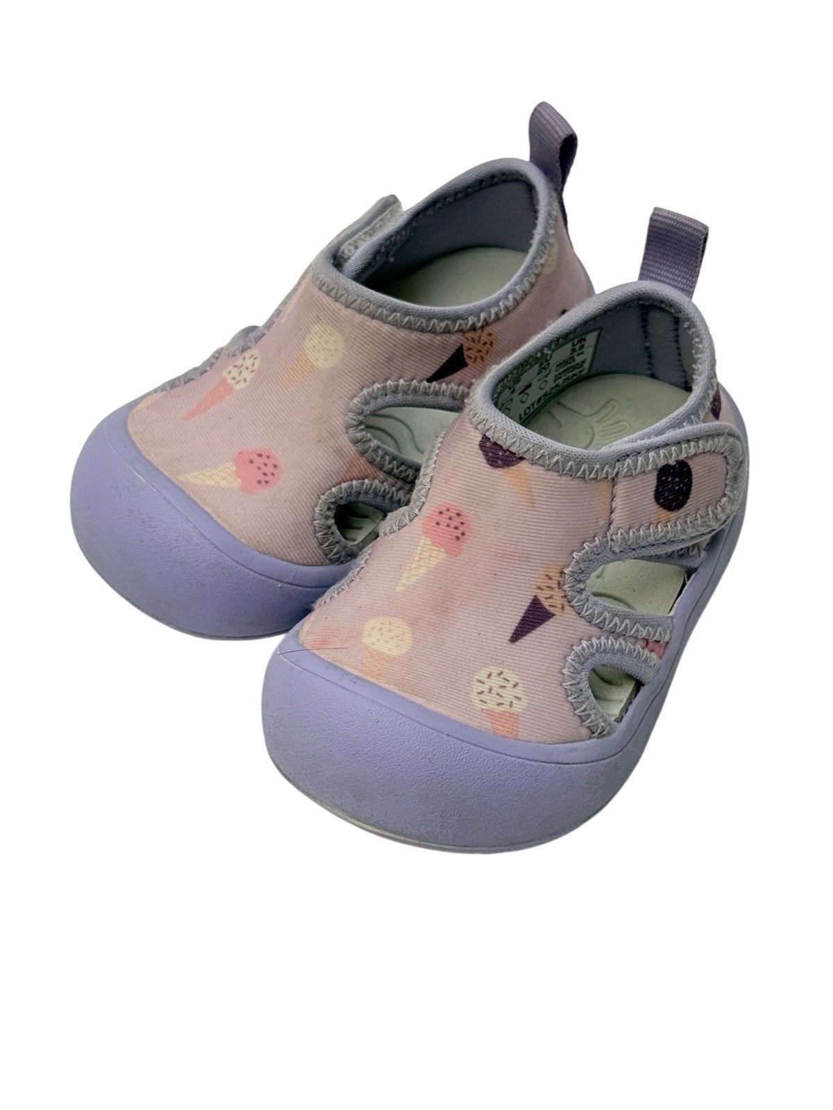 Jan & Jul Ice Cream Aqua Shoes Size 4