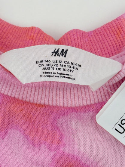 NWT - H&M Malibu Tie-Dye Sweatshirt Size 10-11Y