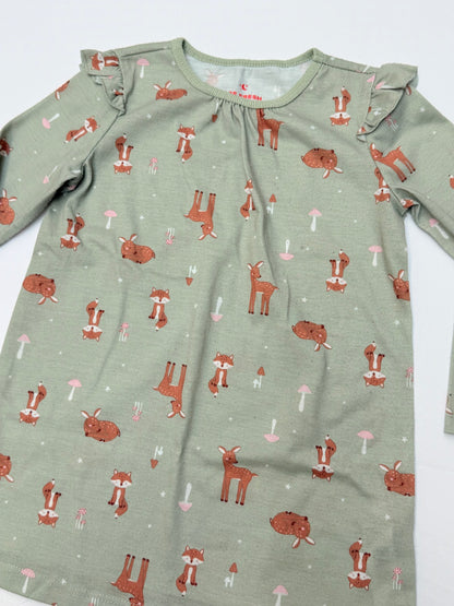 Joe Fresh Woodland Animal Nightgown 3T