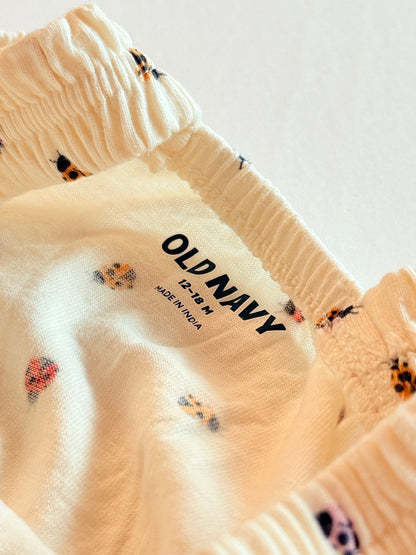 Old Navy Ladybug Romper 12-18M