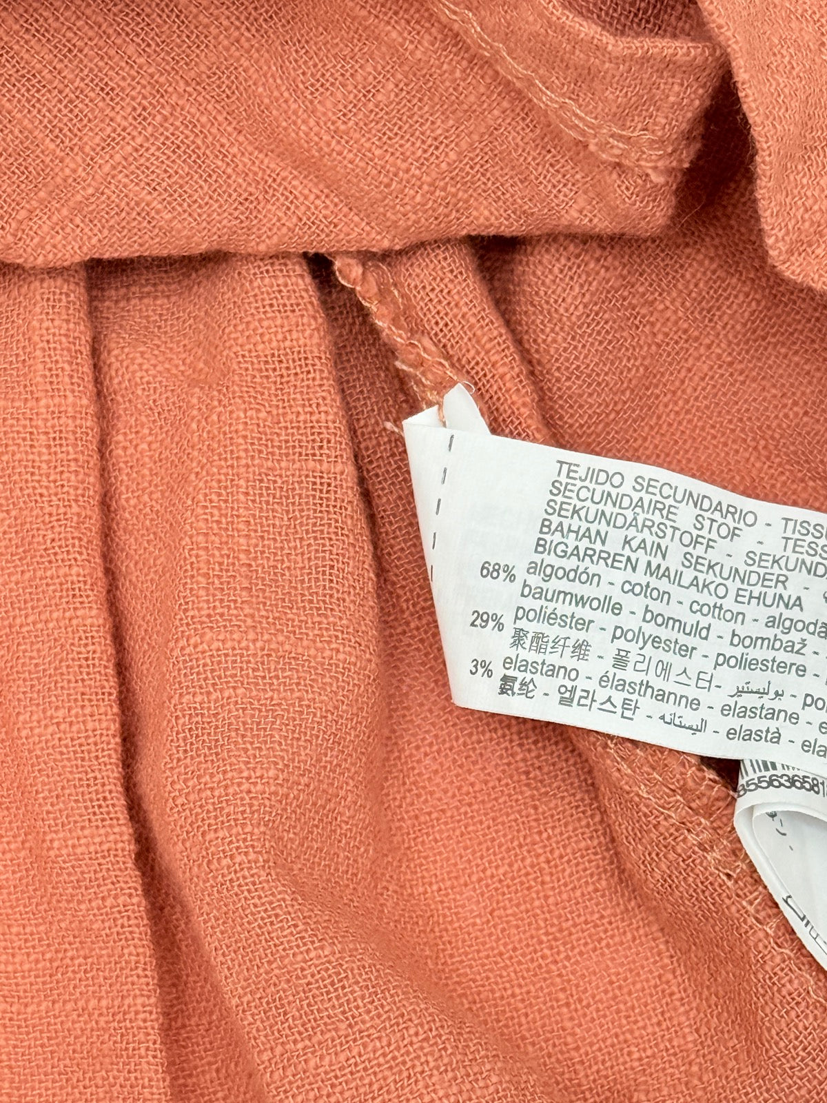 Zara Terracotta Ruffle Dress 12-18M