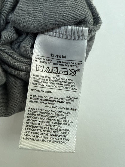 Old Navy Gray Bodysuit 12-18M