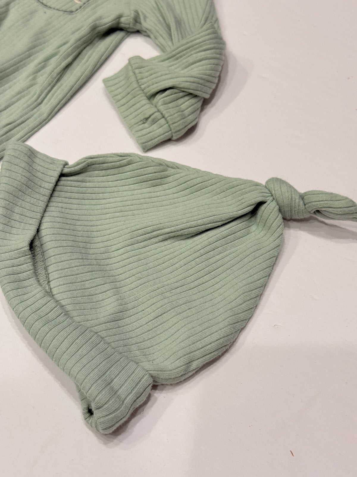 Baby Gear Ribbed Footed Sleeper Set 6-9M