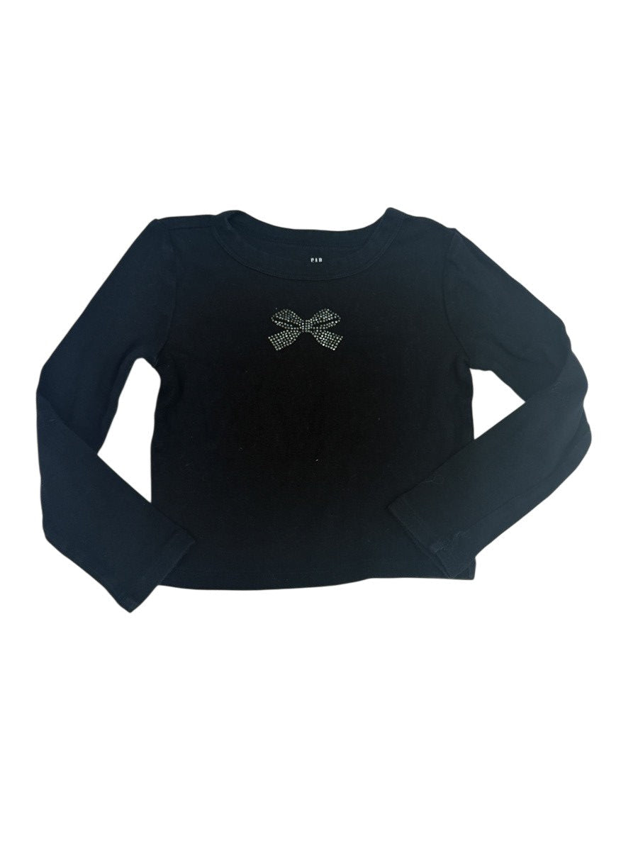 Gap Kids Black Long Sleeve Top 4-5