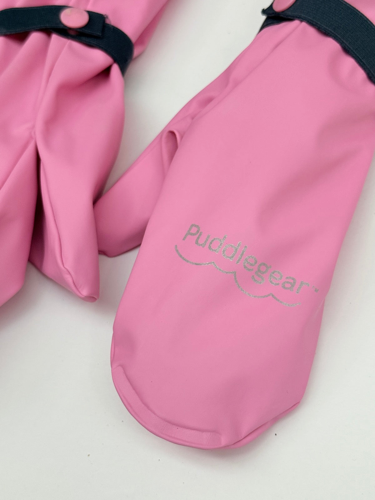 Puddlegear Pink Rain Mitts Size 4