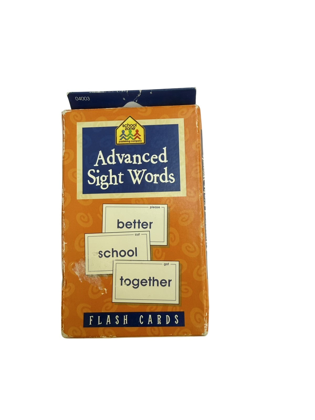 School Zone Advanced Sight Words Flash Cards