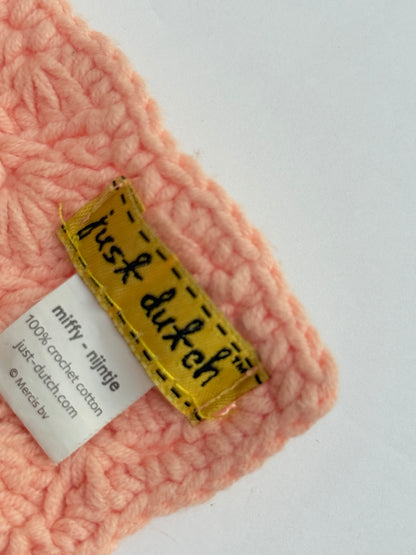 Just Dutch Miffy Crochet Bunny Lovey Blanket