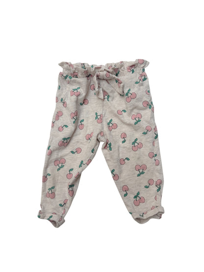 George Cherry Print Jogger Pants 6-12M