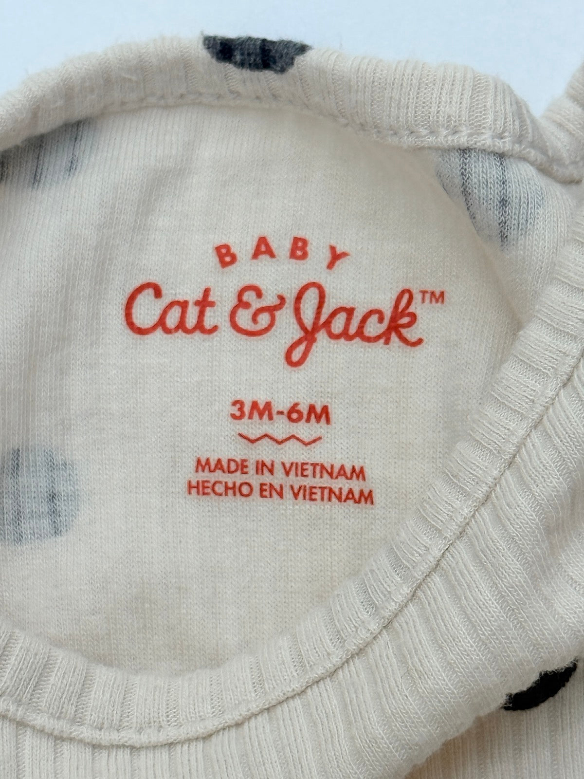 Cat & Jack Polka Dot Bodysuit 3M-6M