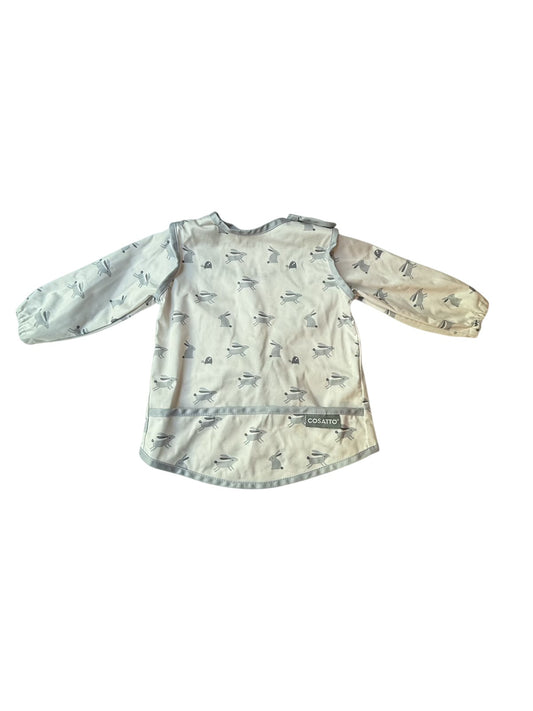 Cosatto Rabbit Print Long Sleeve Bib One Size