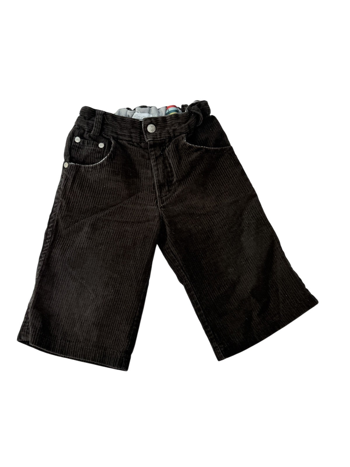 Minymo Dark Brown Corduroy Pants Size 74 (12m)