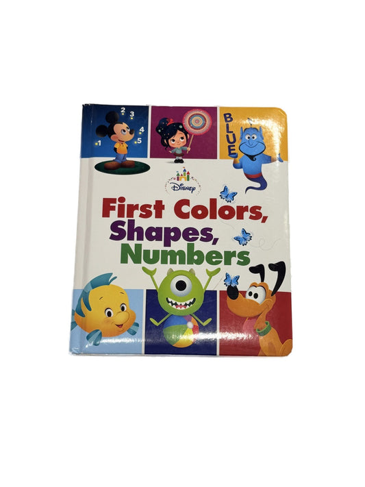Disney First Colors Shapes Numbers Board Book