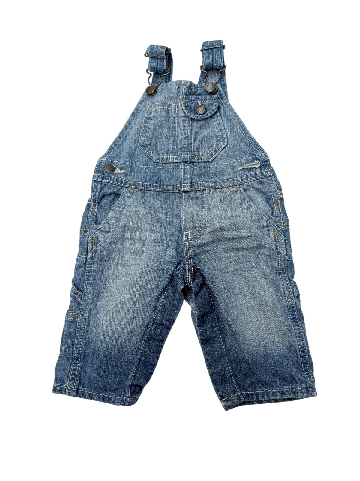 OshKosh B'gosh Denim Overalls 3 Months