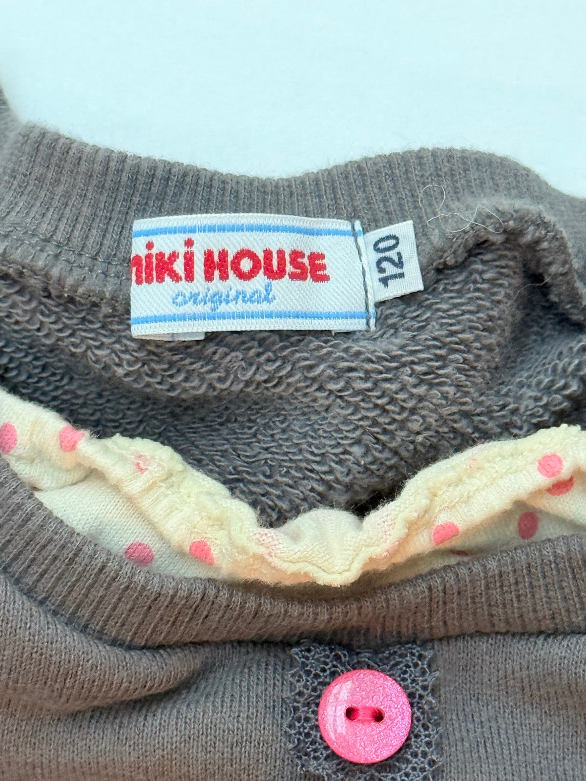Miki House Cinderella Bunny Sweatshirt Size 5-6Y