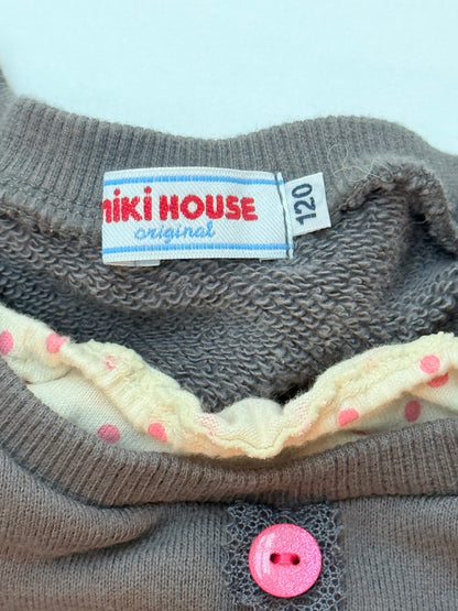Miki House Cinderella Bunny Sweatshirt Size 5-6Y