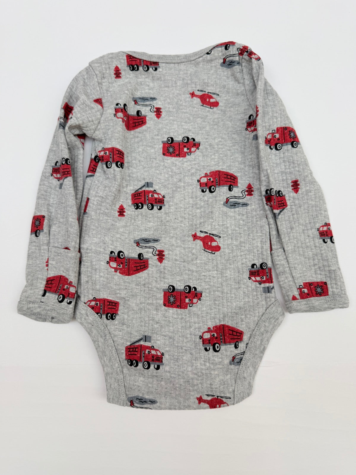 Carter's Fire Truck Print Bodysuit 3M