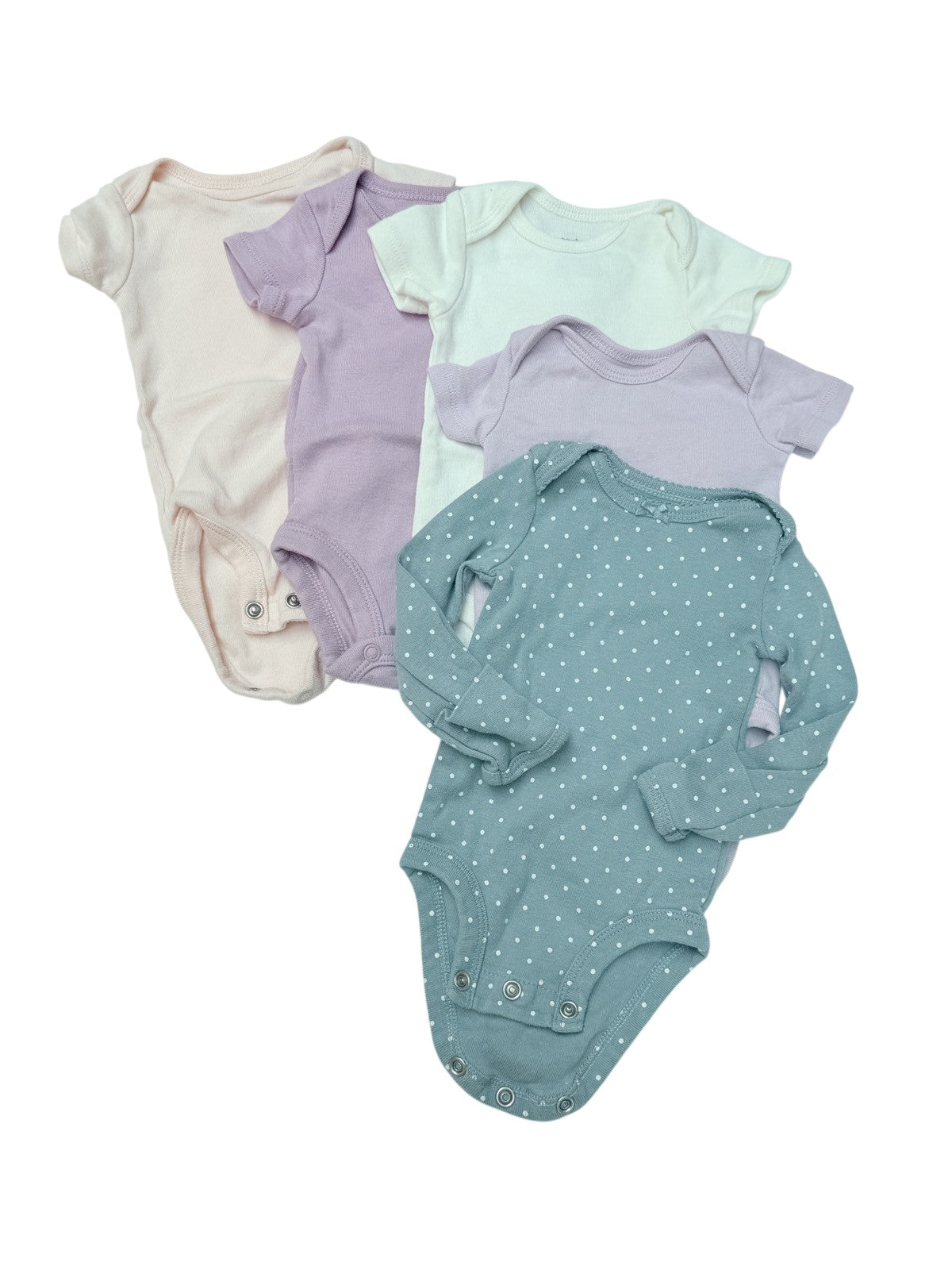 Carter's Baby Bodysuit Bundle 5-Pack Newborn