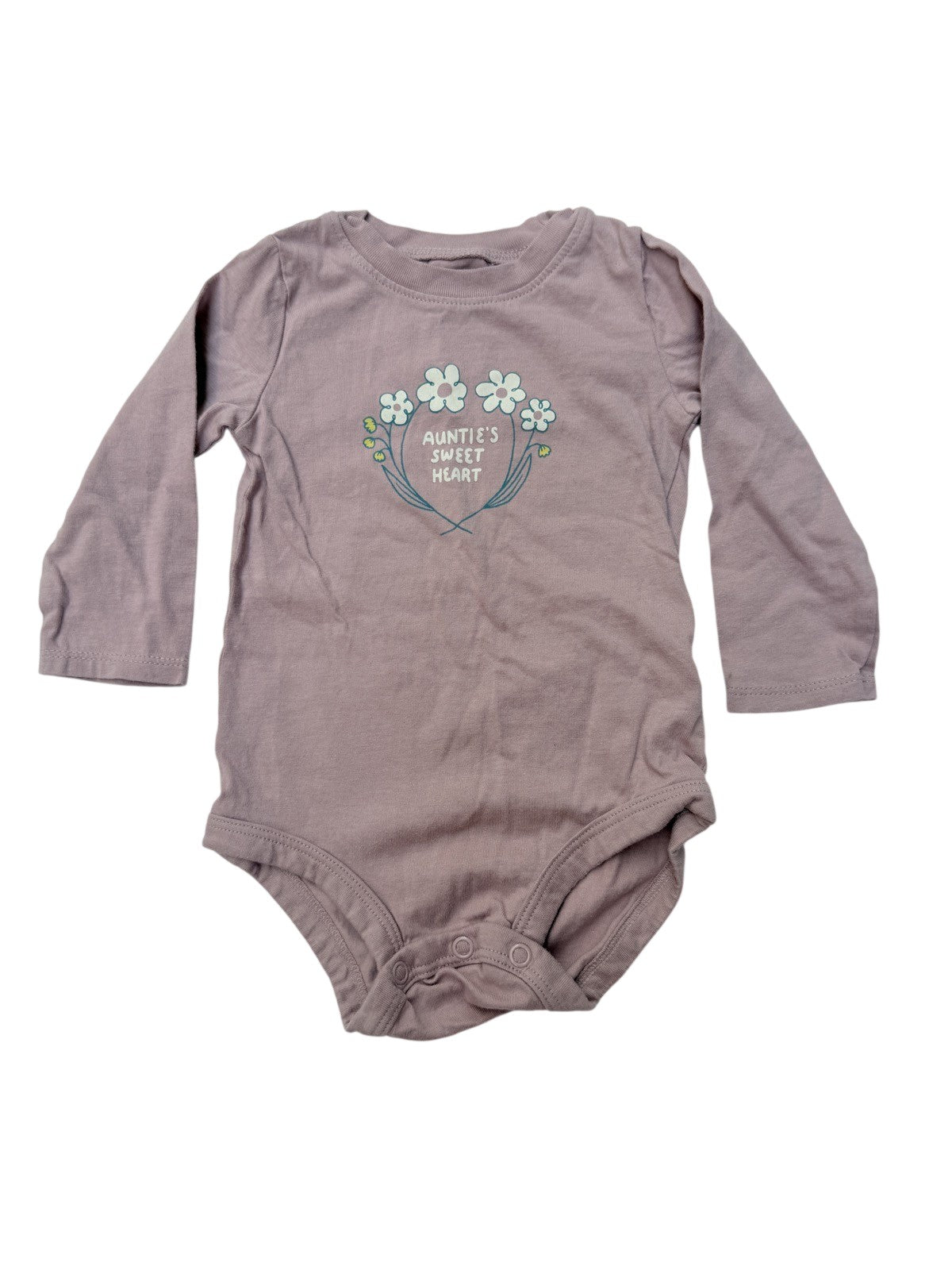Carter's Auntie's Sweet Heart Bodysuit 12M
