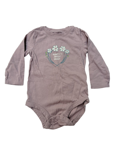Carter's Auntie's Sweet Heart Bodysuit 12M
