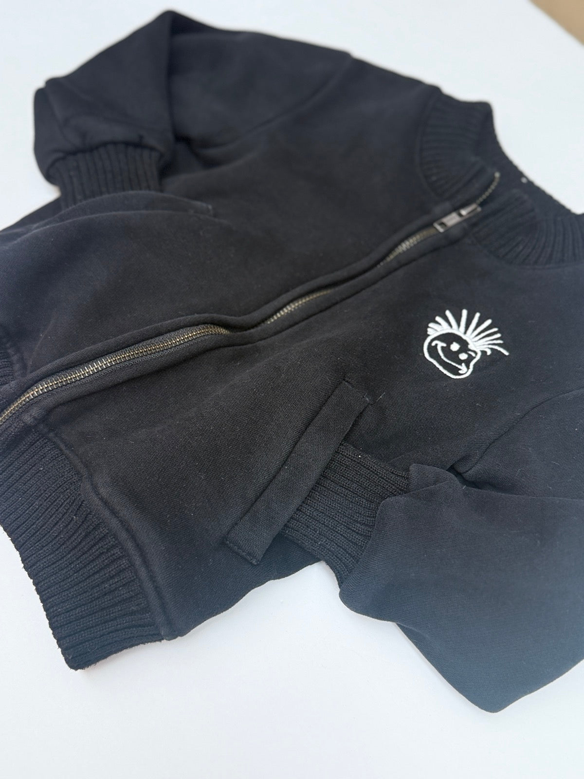 Knuckleheads Black Zip Jacket 3T