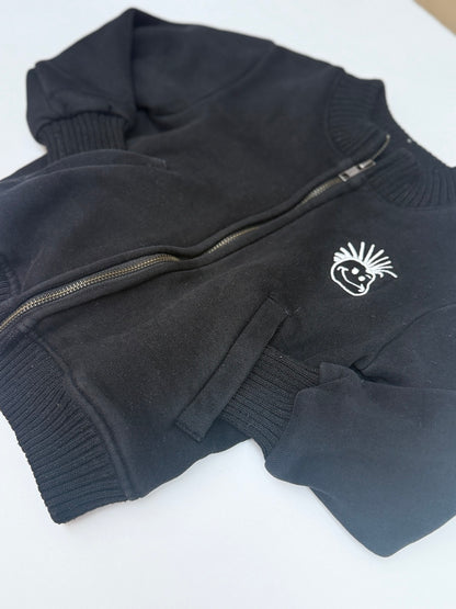 Knuckleheads Black Zip Jacket 3T