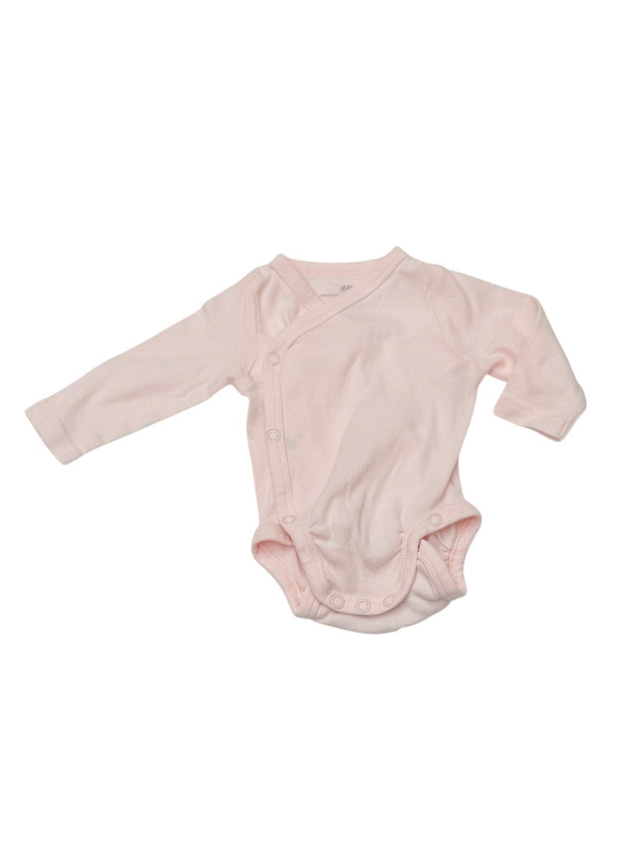 H&M Organic Cotton Pink Bodysuit NB