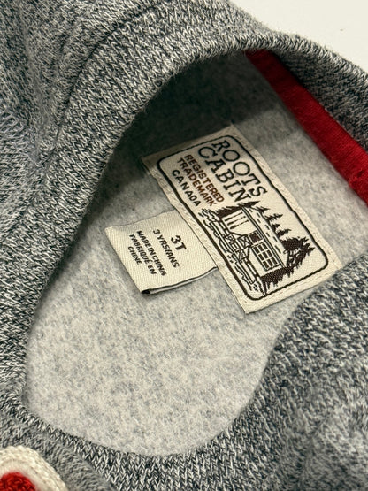 Roots Cabin Gray Crewneck Sweatshirt 3T