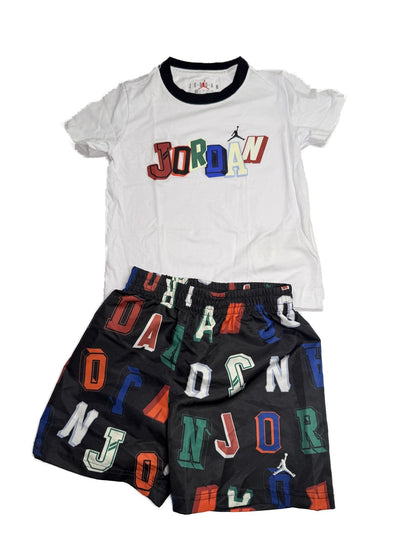 Jordan Graphic Tee & Shorts Set Size 4