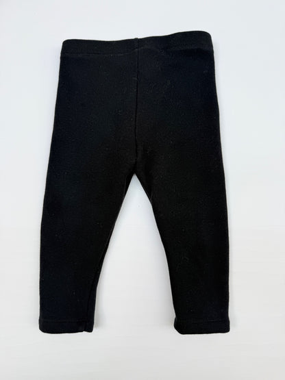 Joe Fresh Black Leggings 12-18M