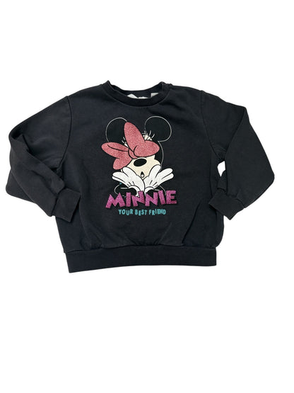 H&M Minnie Mouse Crewneck Sweatshirt Size 3/4T