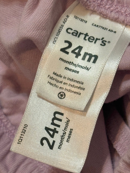 Carter's Pink Dress with Bloomer Set 24m