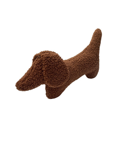 Boucle Dachshund Dog Plush Pillow Toy