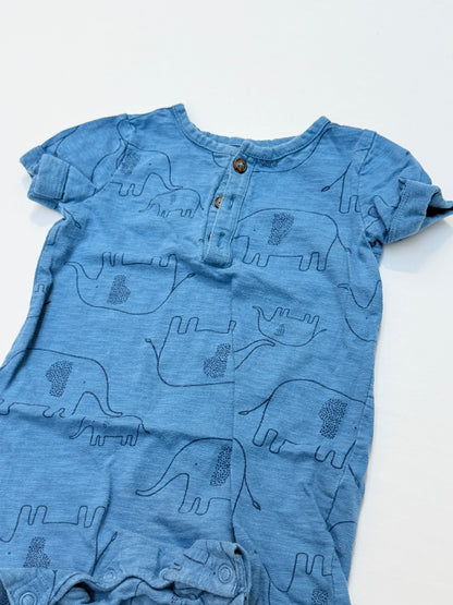 Just One You Carter's Elephant Romper 12M