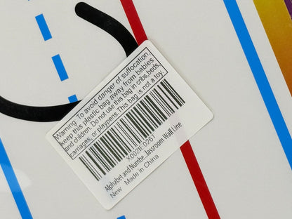Alphabet and Number Classroom Wall Line Set