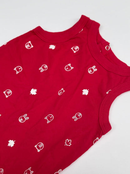 Joe Fresh Animal Print Romper 6-12M
