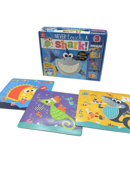 Never Touch a Shark Jigsaw Puzzle Set