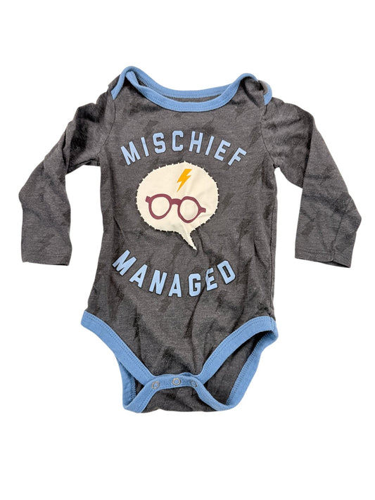 Harry Potter Mischief Managed Bodysuit 12M