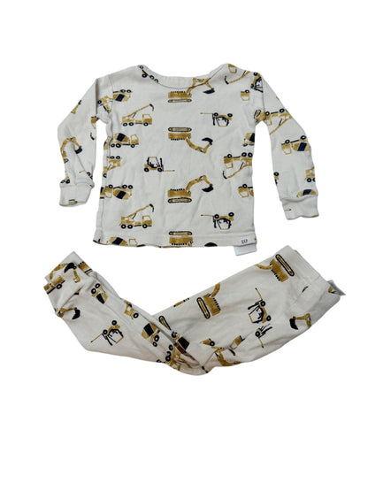 Baby Gap Construction Truck Pajama Set 18-24M