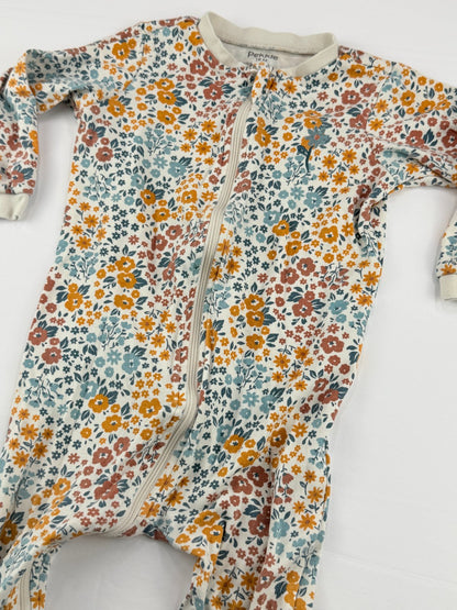 Pekkle Floral Sleeper 18M
