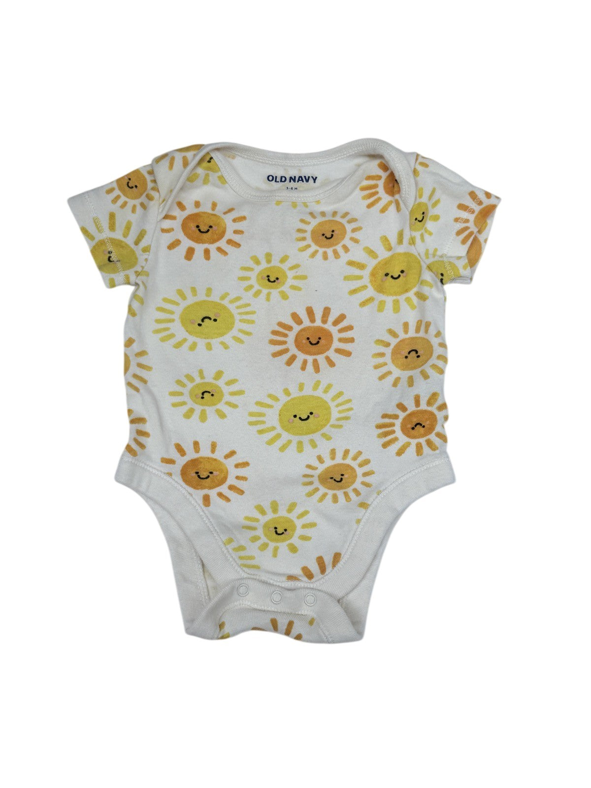 Old Navy Sunshine Print Bodysuit 3-6M