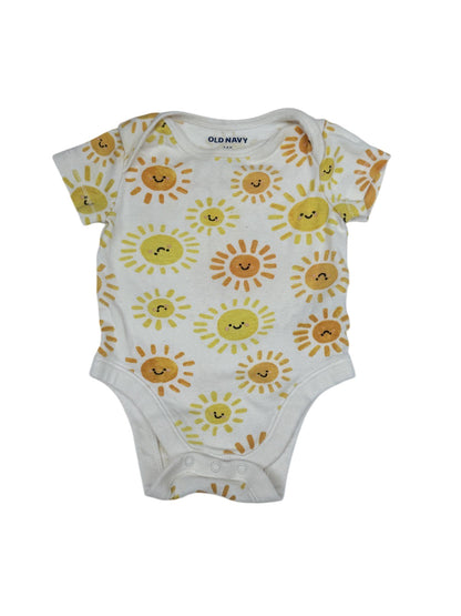 Old Navy Sunshine Print Bodysuit 3-6M