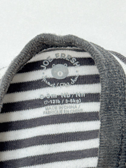 Joe Fresh Striped Romper 0-3M