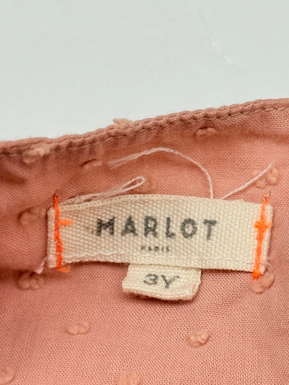 Marlot Paris Swiss Dot Romper Size 3Y