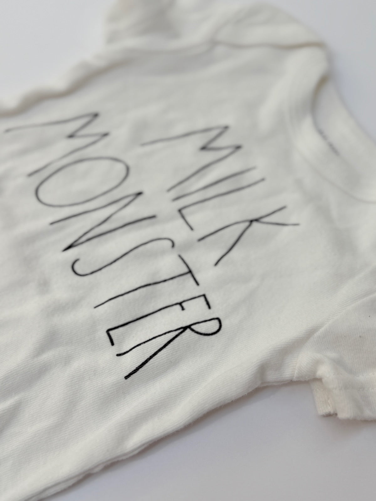 Rae Dunn Milk Monster Bodysuit 6-9M