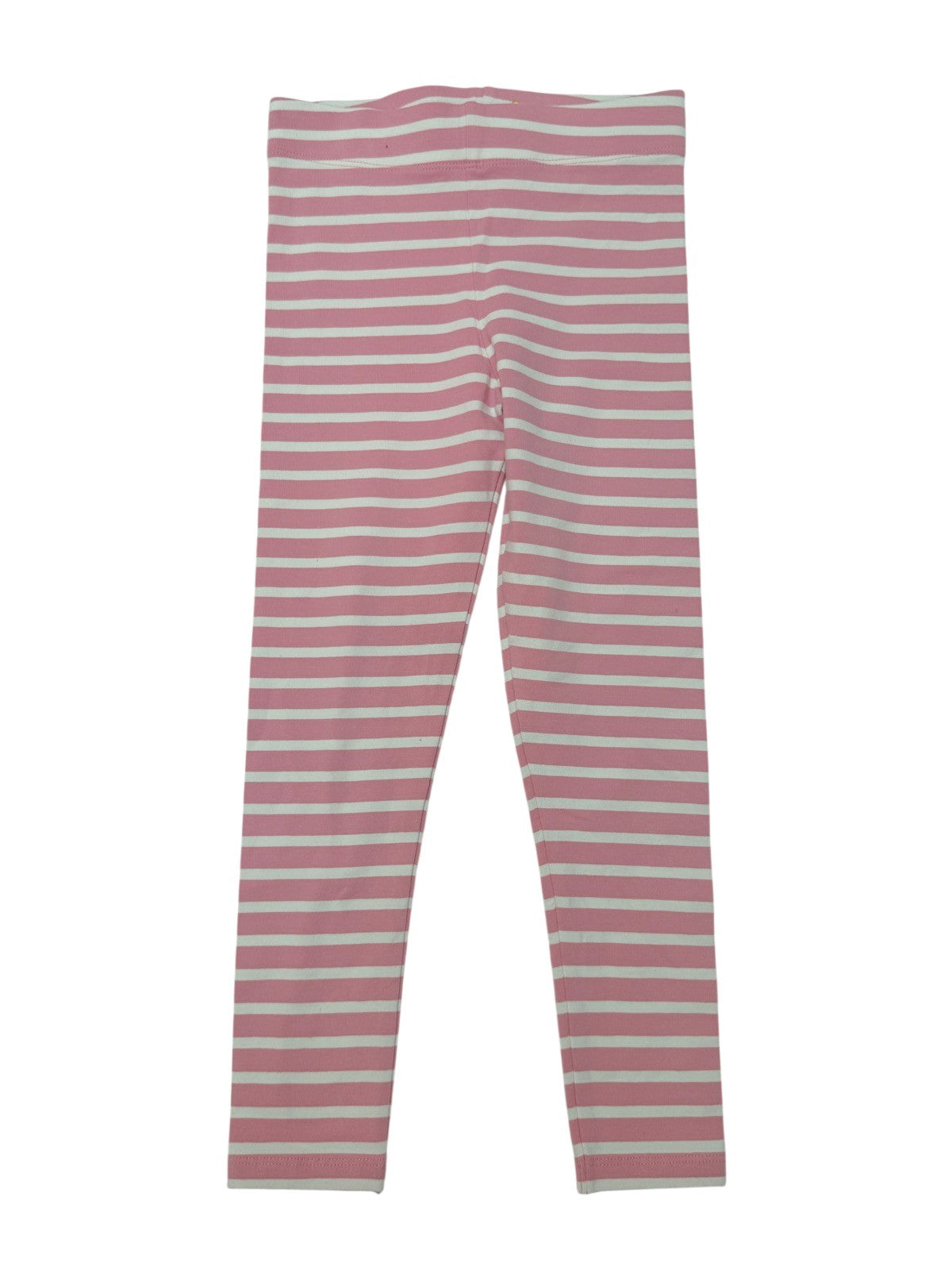 Mini Boden Pink Stripe Leggings 5-6y