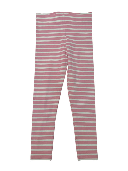 Mini Boden Pink Stripe Leggings 5-6y